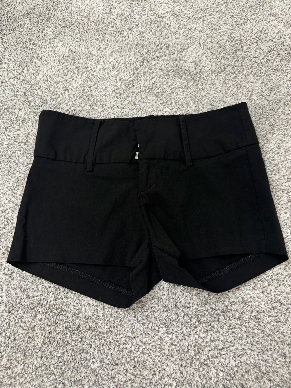 Women’s Black Micro Shorts